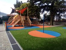 Paisajismo y Playgrounds - Escuela Americana, El Salvador